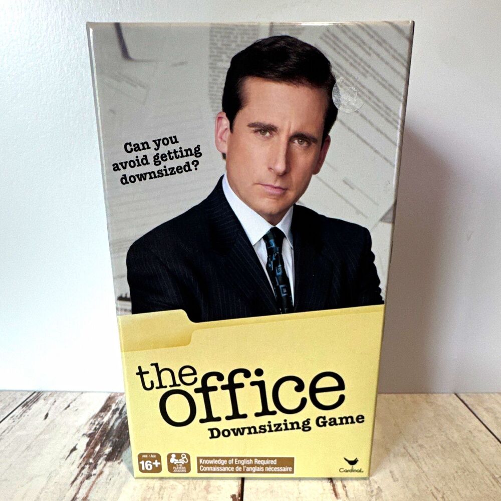 NEW The Office: Downsizing Game TV Show Trivia Board Game 2P Ages 16+ 2019